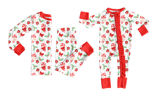 25.8.7 custom each style moq 5eta 4-6week Sibling Sister Christmas bow baby girl long sleeve pants sets and rompers match family design