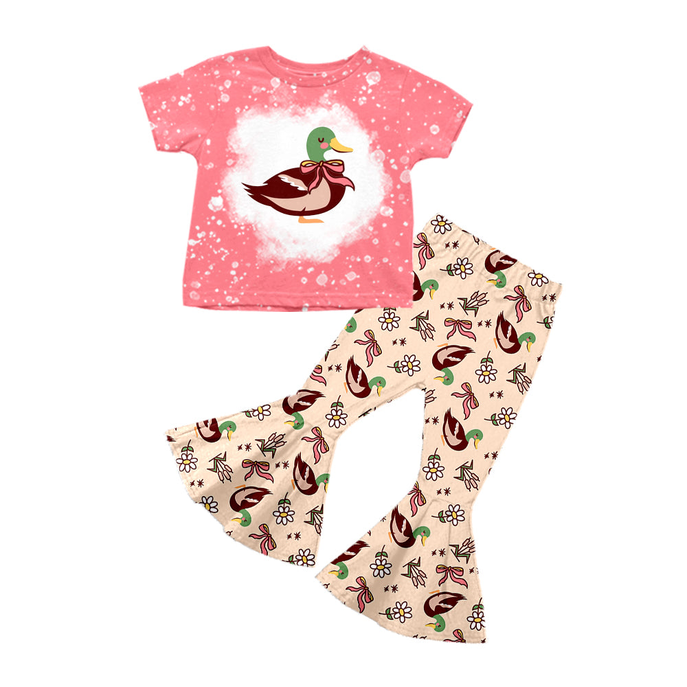 3.14 custom each style moq 5eta 4-6week Sibling Sister baby girls short sleeve pant set and set 8 match design