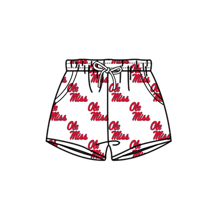 Custom moq 5 mix size milk silk summer teams Baby Girl Two-Piece Swimsuit Set One Piece Swimsuits Boys Swim Trunks