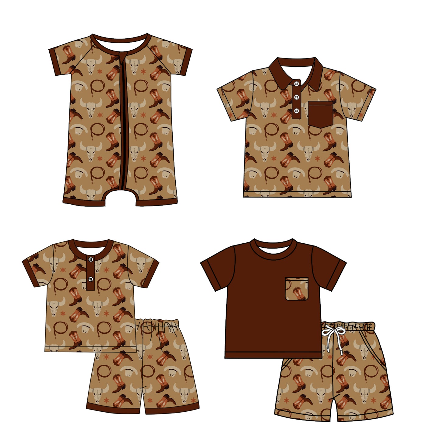 2.28 custom each style moq 5eta 4-6week Sibling Sister boot baby girl sets 1 and sets 2 and boy rompers and top match family design