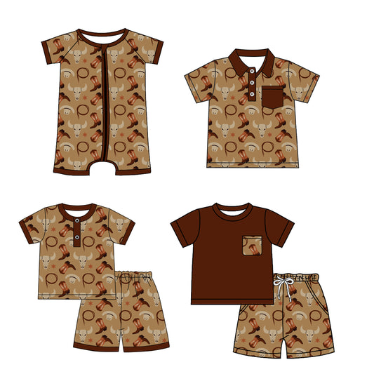 2.28 custom each style moq 5eta 4-6week Sibling Sister boot baby girl sets 1 and sets 2 and boy rompers and top match family design