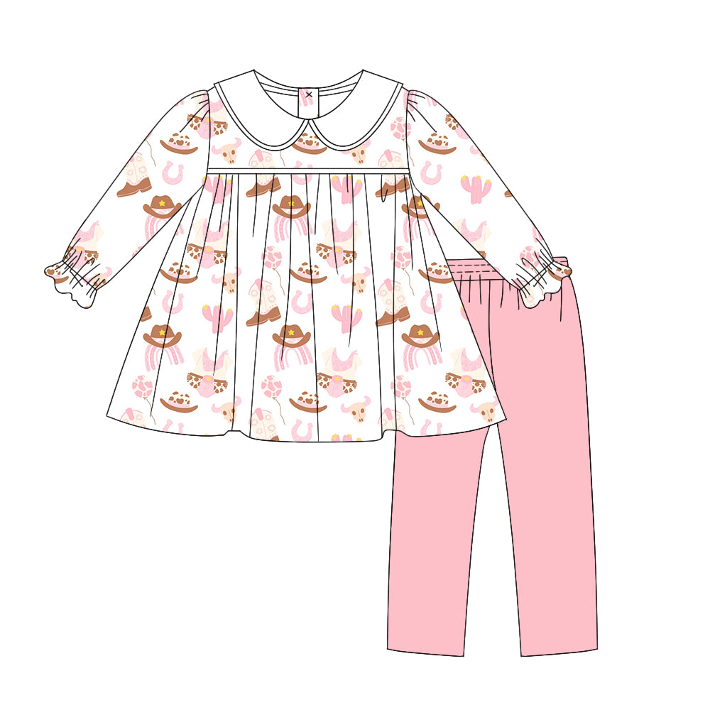 6.18 custom each style moq 5eta 4-6week Sibling Sister boots hats pink baby girls sets and dress and briefs sets match family design
