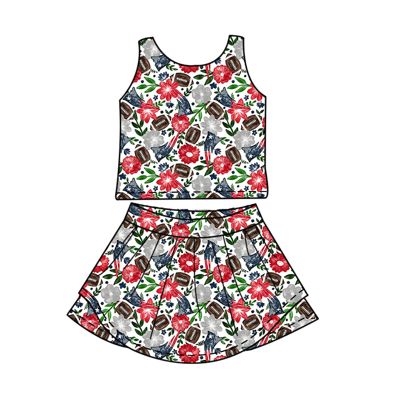 Custom moq 5 mix size milk silk summer teams Baby Girl Sleeveless Top And Shorts Set Sleeveless Skirt Set Yoga Dress Romper