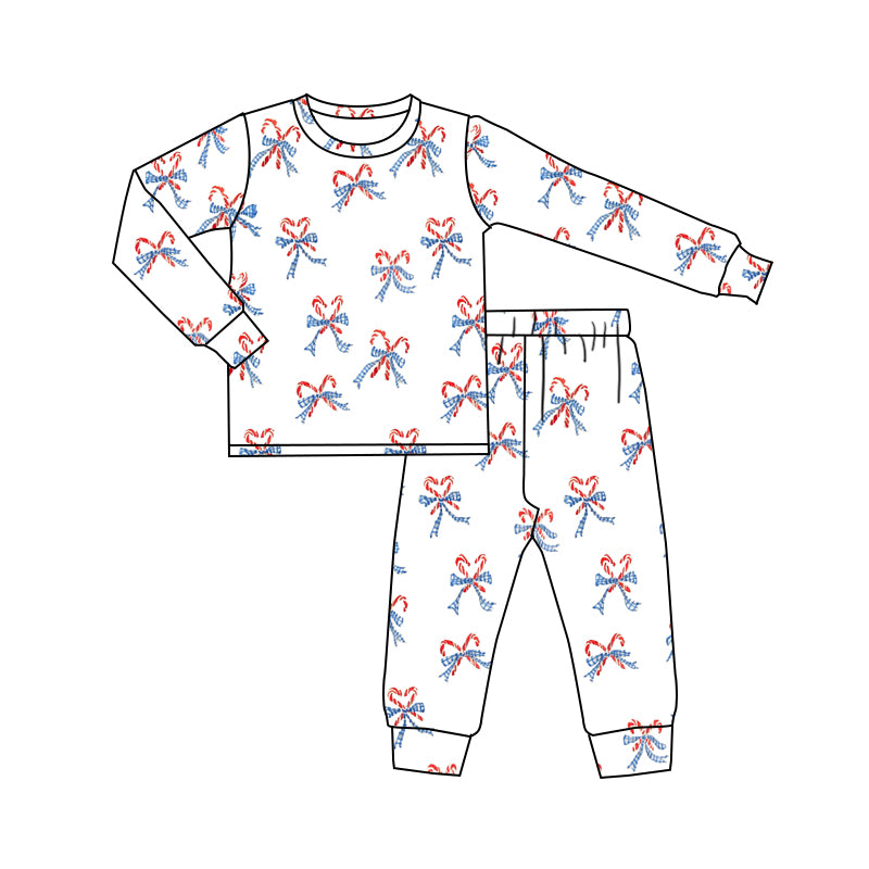 6.3 custom each style moq 5eta 4-6week Sibling Sister bow white boys outfits and baby romper match family design