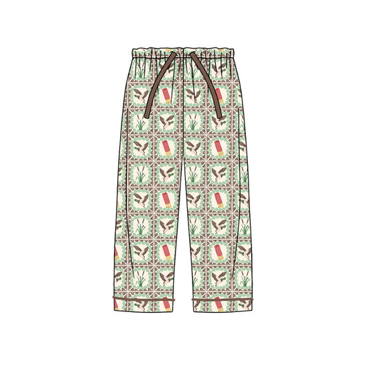 7.6 custom each style moq 5eta 4-6week adult clothes duck adult man pants adult men