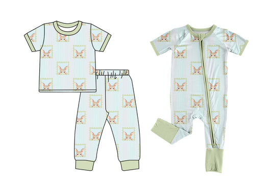 25.12.17 custom each style moq 5 eta 6-8week Sibling Sisters bunny baby boy clothes short sleeve pants sets and romper match family design