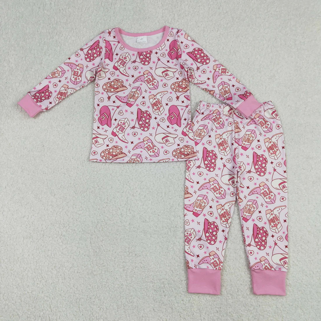 RTS NO MOQ Sibling baby girls boy clothes long sleeve pants sets