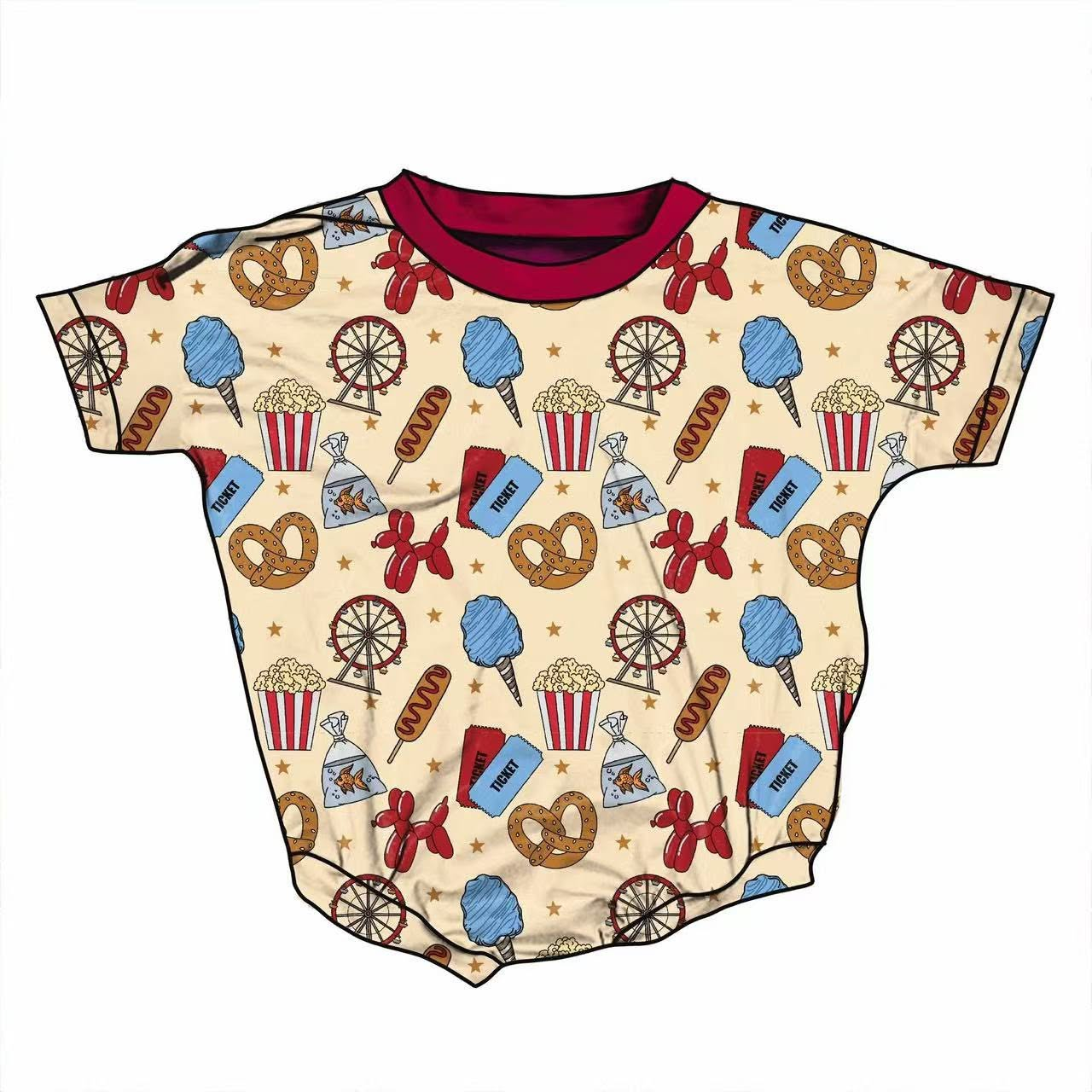 Custom moq 5 each style eta 6-7weeks baby girl clothes bow short sleeve pants set and romper 1 and romper 2