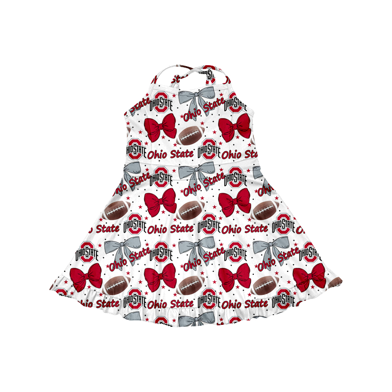 Custom moq 5 mix size milk silk summer teams baby girls clothes team bow sleeveless skirts sets and dress 3 and skirts-25.8.21