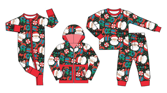 25.8.19 custom each style moq 5eta 4-6week Sibling Sisters Christmas baby boy long sleeve pants sets and romper and top match family design