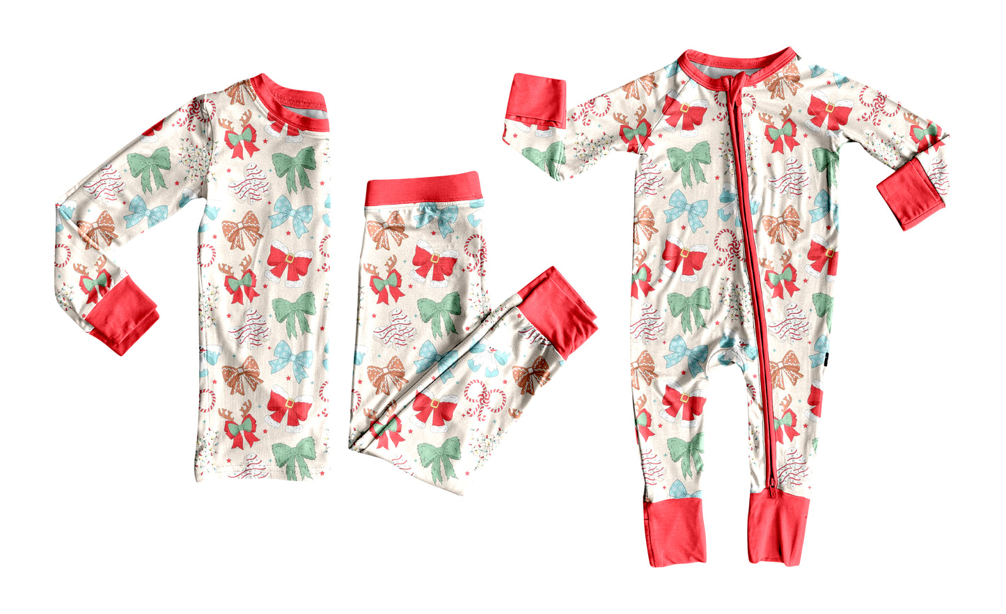 25.6.6 custom each style moq 5eta 4-6week Sibling Sisters Christmas bow baby boy long sleeve pants sets and rompers match family design