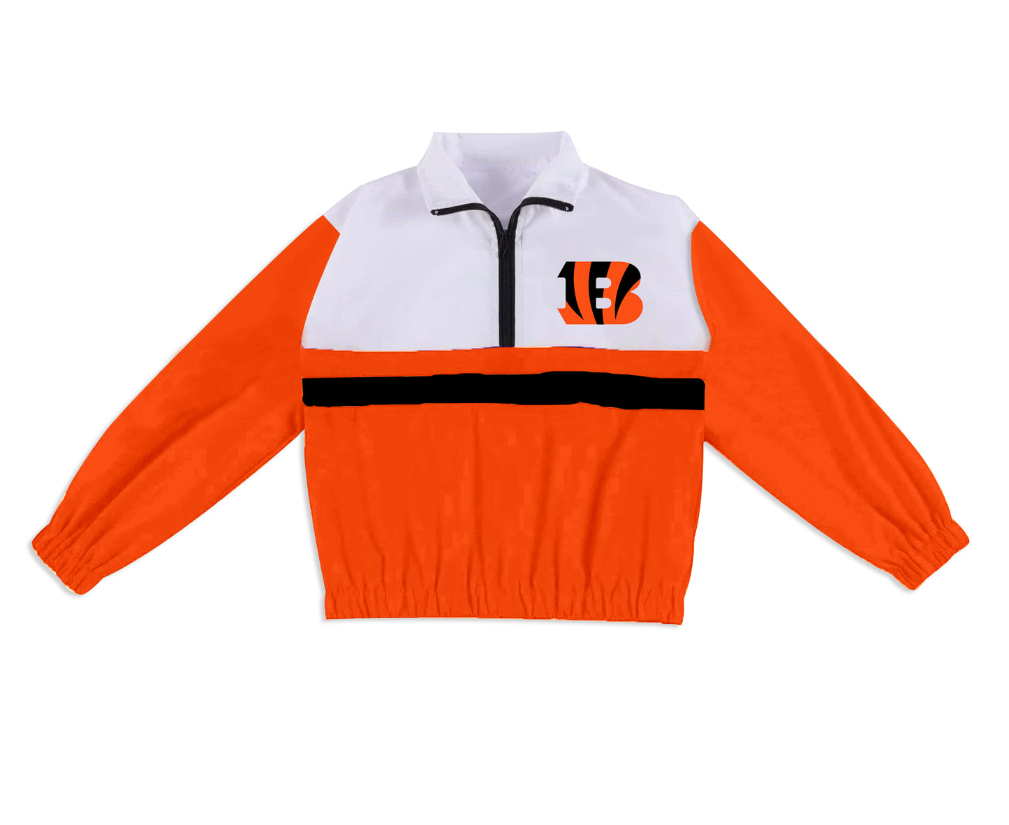 Custom moq 5 mix size milk silk summer teams Girls Orange Polka Dot Top Shorts Set Top Skirt Short Set Zipper Pullover Jogger Pants Set Pullover Tops