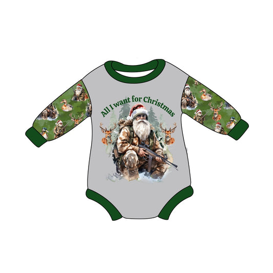 8.2 custom each style moq 5 eta 4-6week Sibling Sister baby girls clothes Christmas green long sleeve top and long sleeve romper match family design
