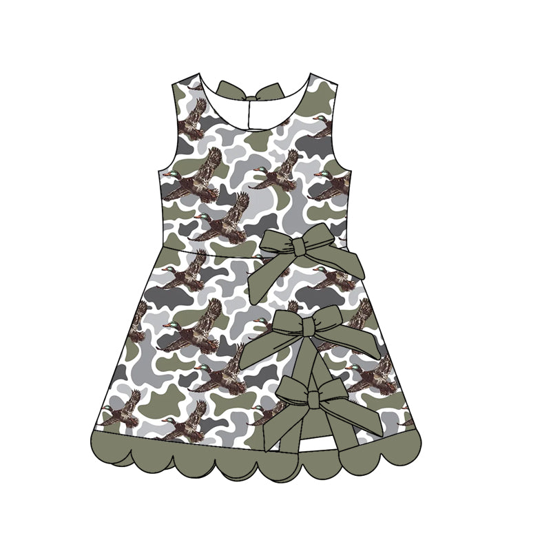 26.1.20 custom each style moq 5 eta 6-8week Sibling Sister duck baby short sleeve dresses 6 match design