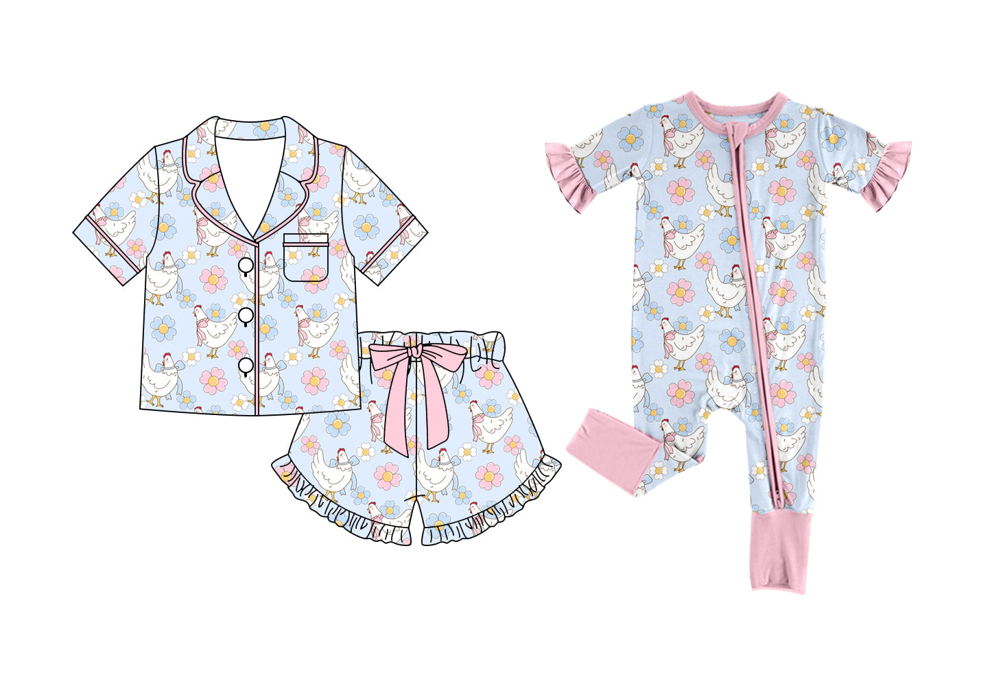 26.1.12 custom each style moq 5 eta 6-8week Sibling Sister floral baby girl short sleeve shorts sets and romper match design
