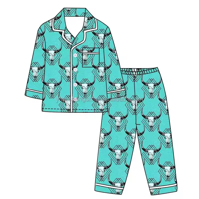5.18custom each style moq 5eta 4-5week Different style prints autumn pajamas