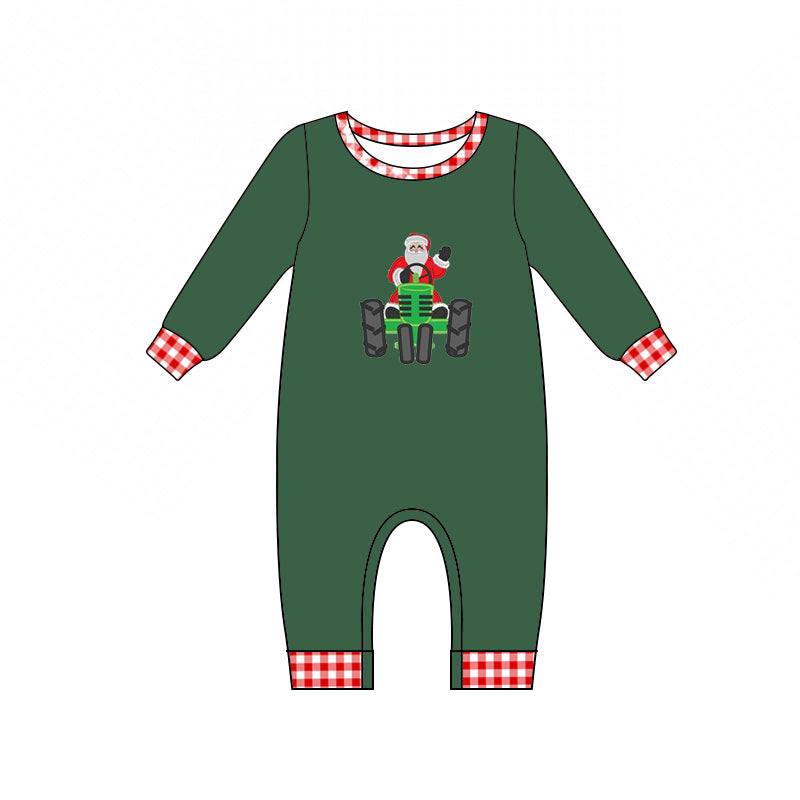 5.25 custom each style moq 5eta 4-5week Sibling Sister  Christmas red grid pants boys outfits and romper match family design