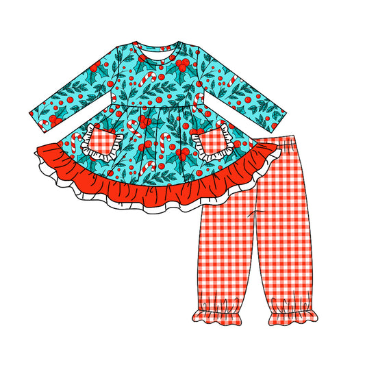 5.27 custom each style moq 5eta 4-5week Sibling Sister Christmas green girls outfits dress and baby romper and jumpsuit match family design