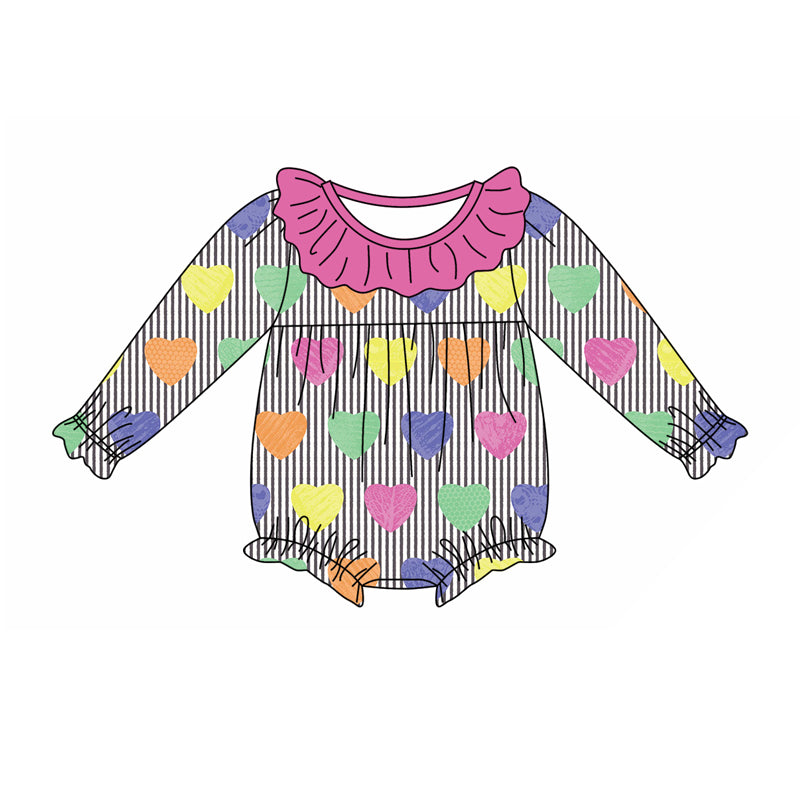 9.18 custom each style moq 5eta 4-6week Sibling Sister love purple baby girl sets and dress and rompers match family design