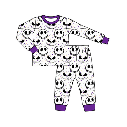 8.6 custom each style moq 5eta 4-6week Sibling Sister purple and white baby boys sets and rompers match family design