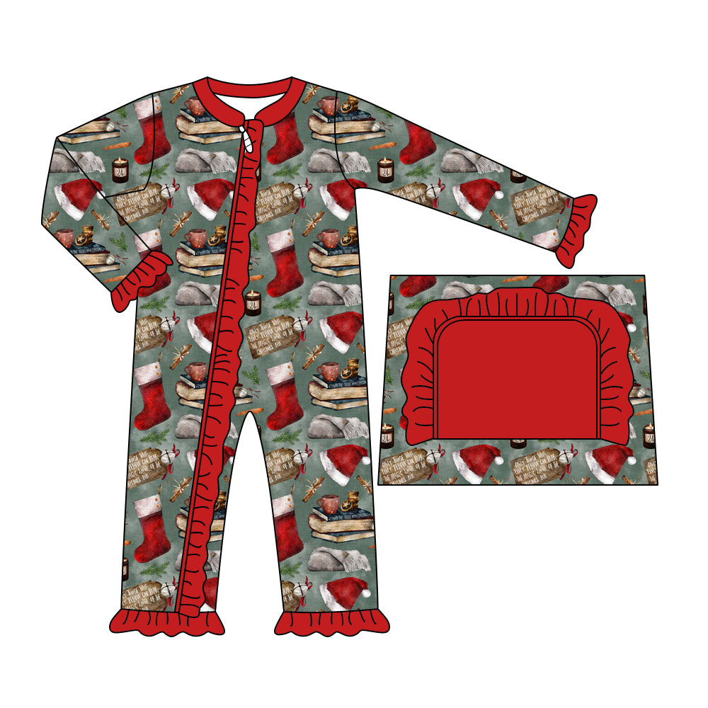 7.1 custom each style moq 5eta 4-6week Sibling Sister Christmas baby girls sets and dress and rompers match family design