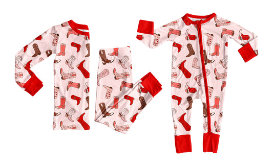 25.9.25 custom each style moq 8 eta 6-8week Sibling Sisters boots baby girl clothes long sleeve pants sets and romper match family design