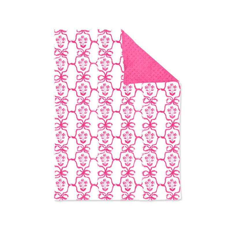 7.19 custom each style moq 5 eta 4-6week baby blanket floral pink blanket design