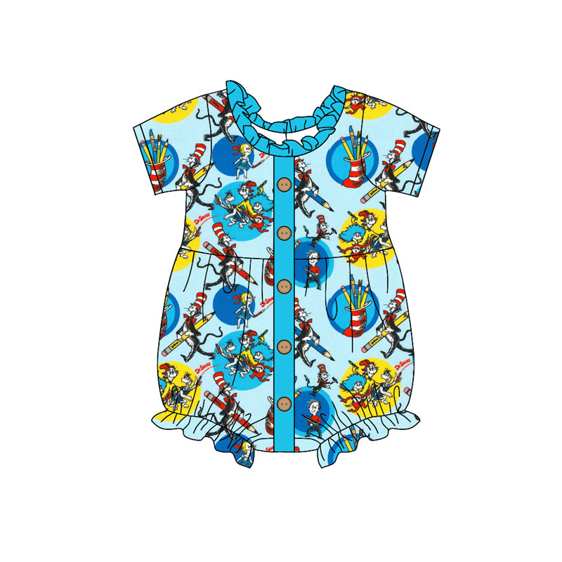 10.3 custom each style moq 5eta 4-6week Sibling Sister dr blue baby girl sets and dress and rompers match family design