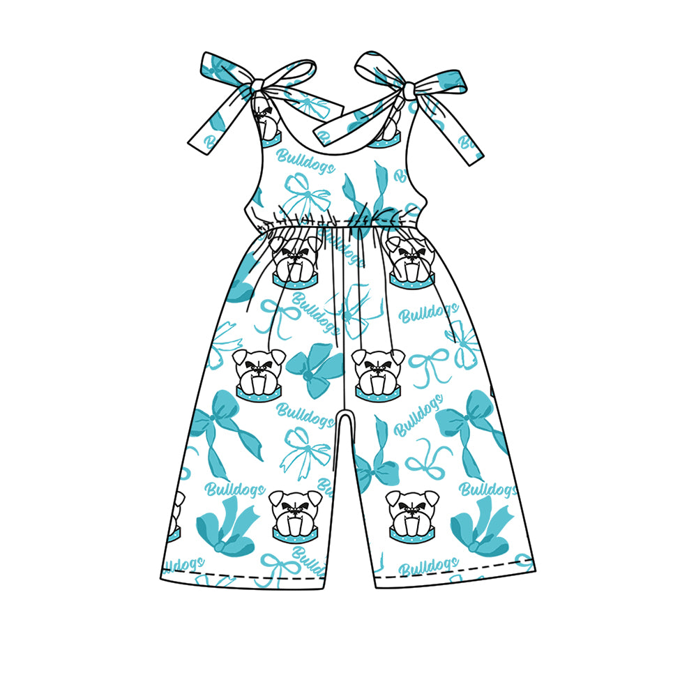 Custom moq 5 mix size milk silk summer teams baby girls clothes bow blue and green hooded long sleeve pants sets and skirts sets and dress and jumpsuit and top-25.7.31