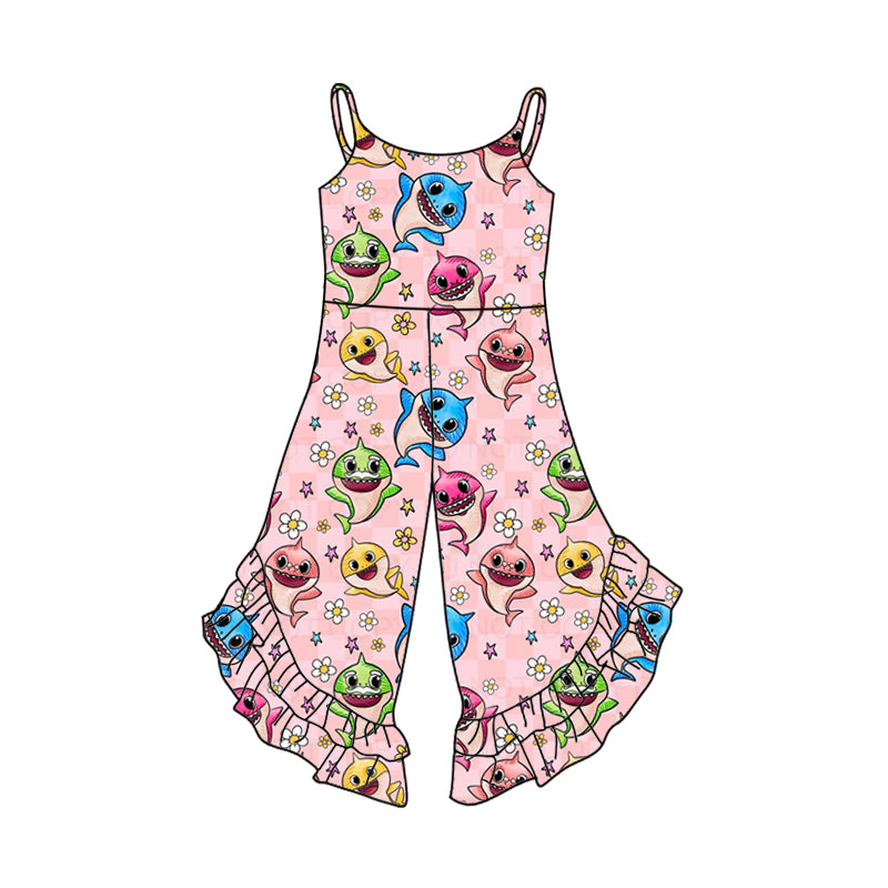 3.4 custom each style moq 5eta 4-6week Sibling Sister baby girl jumpsuit and jumpsuit 3 match family design