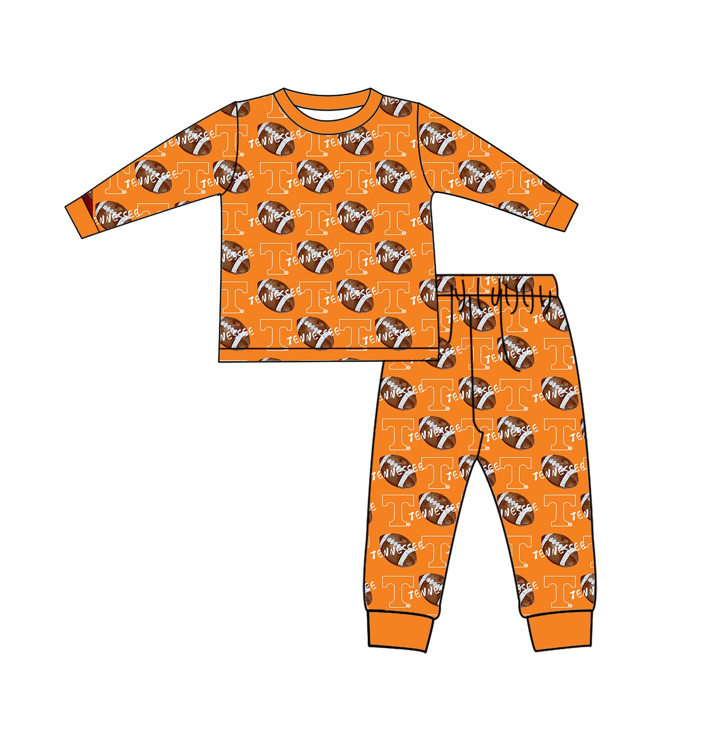 Custom moq 5 mix size milk silk summer teams baby girls clothes orange hooded long sleeve pants sets and boy sets and dress and pant-25.8.21