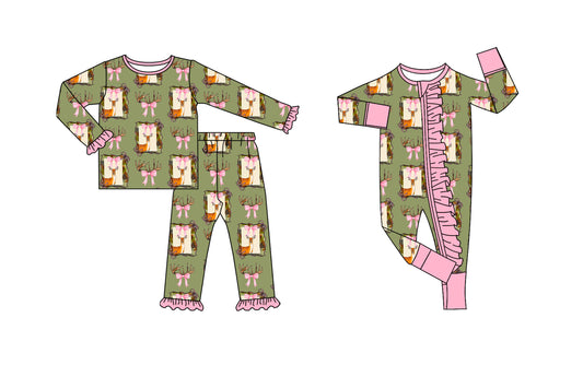 25.8.4 custom each style moq 5eta 4-6week Sibling Sister bow baby girl long sleeve pants sets and rompers match family design