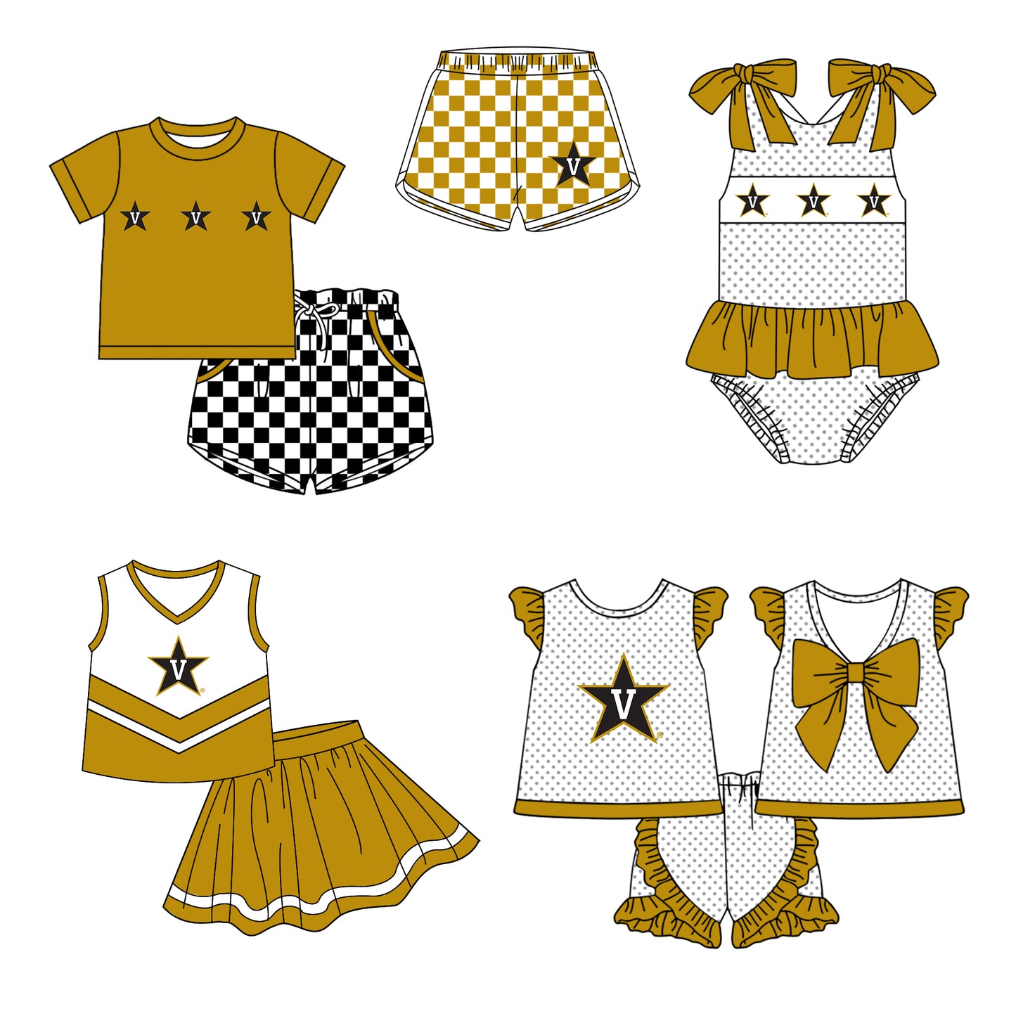 Custom moq 5 mix size milk silk summer teams Boy's Short Sleeved Top Plaid Shorts Set Girl's Short-Sleeved Set with Matching Swimsuits Adult Shorts
