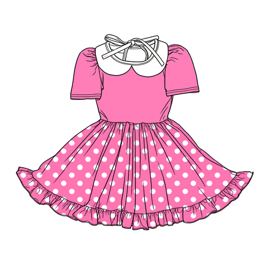 25.12.6 custom each style moq 5 eta 6-8week Sibling Sister baby short sleeve dresses 2 match design