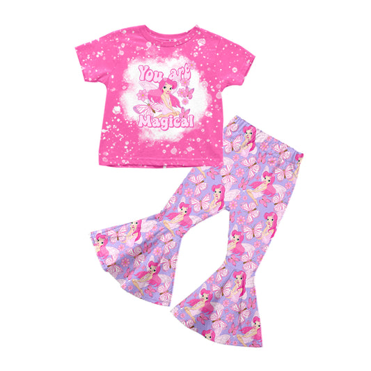 3.14 custom each style moq 5eta 4-6week Sibling Sister baby girls short sleeve pants set and set 8 match design