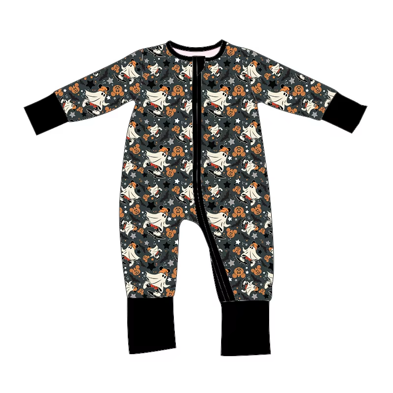 Custom moq 3 eta 7/8week moq 5 eta /4/5week Long Hybrid Zipper Romper