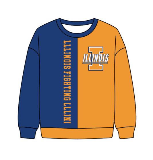 10.4-5-Custom moq 8 mix size milk silk summer team baby boys clothes blue and orange long sleeve top-25.10.9