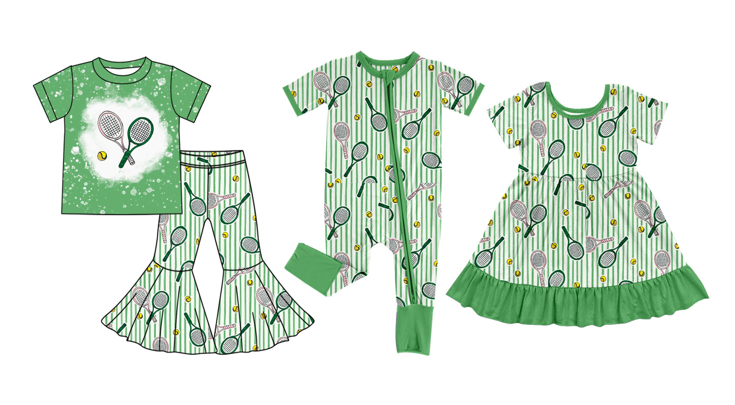 12.6 custom each style moq 5eta 4-6week Sibling Sister baseball baby girl sets and dress and rompers match family design