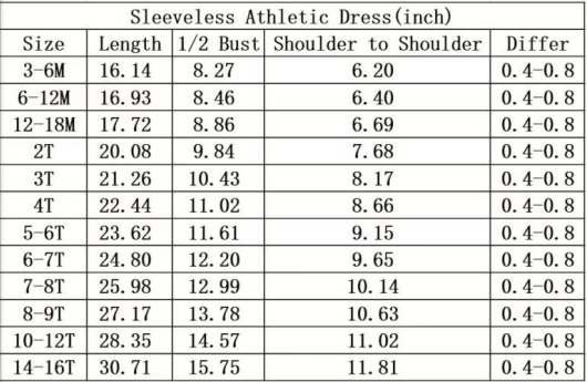 RTS NO MOQ yoga fabric cotton GSD4126 Baby Girls Sleeveless Blue Yoga Active Short Knee Length Dress
