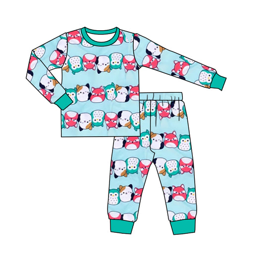 2.19 custom each style moq 5eta 4-6week Sibling Sister baby boys long sleeve pants sets