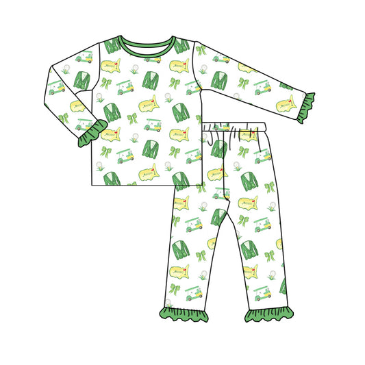 7.31 custom each style moq 5eta 4-6week Sibling Sister light green baby girls sets and rompers match family design