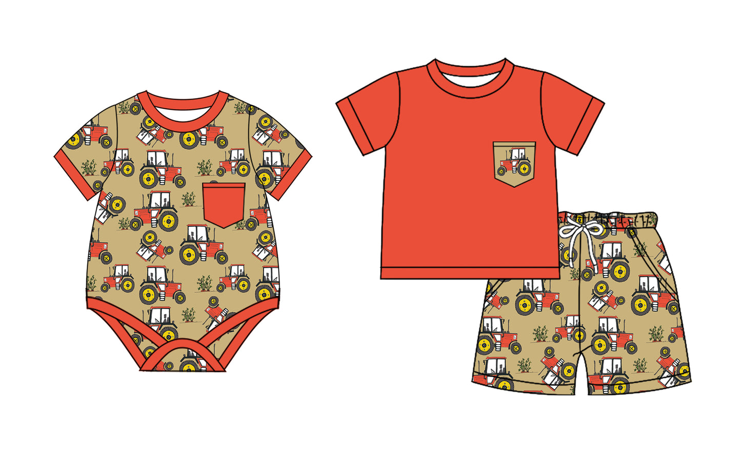 2.15 custom each style moq 5eta 4-6week Sibling Sister baby girl short sleeve shorts sets and romper match design