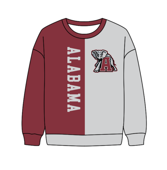 10.4-1-Custom moq 8 mix size milk silk summer team baby boys clothes gray and brick red long sleeve top-25.10.9