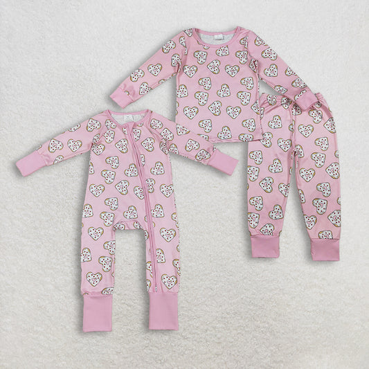 RTS NO MOQ sibling baby girls clothes love long sleeve Clothes Sets and rompers