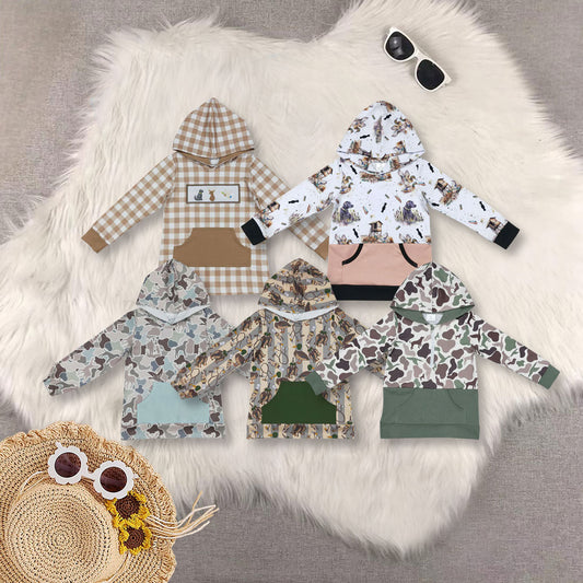 Sibling Baby Boys girl clothes embroidery duck Shirt Summer Clothes long sleeve tops 5