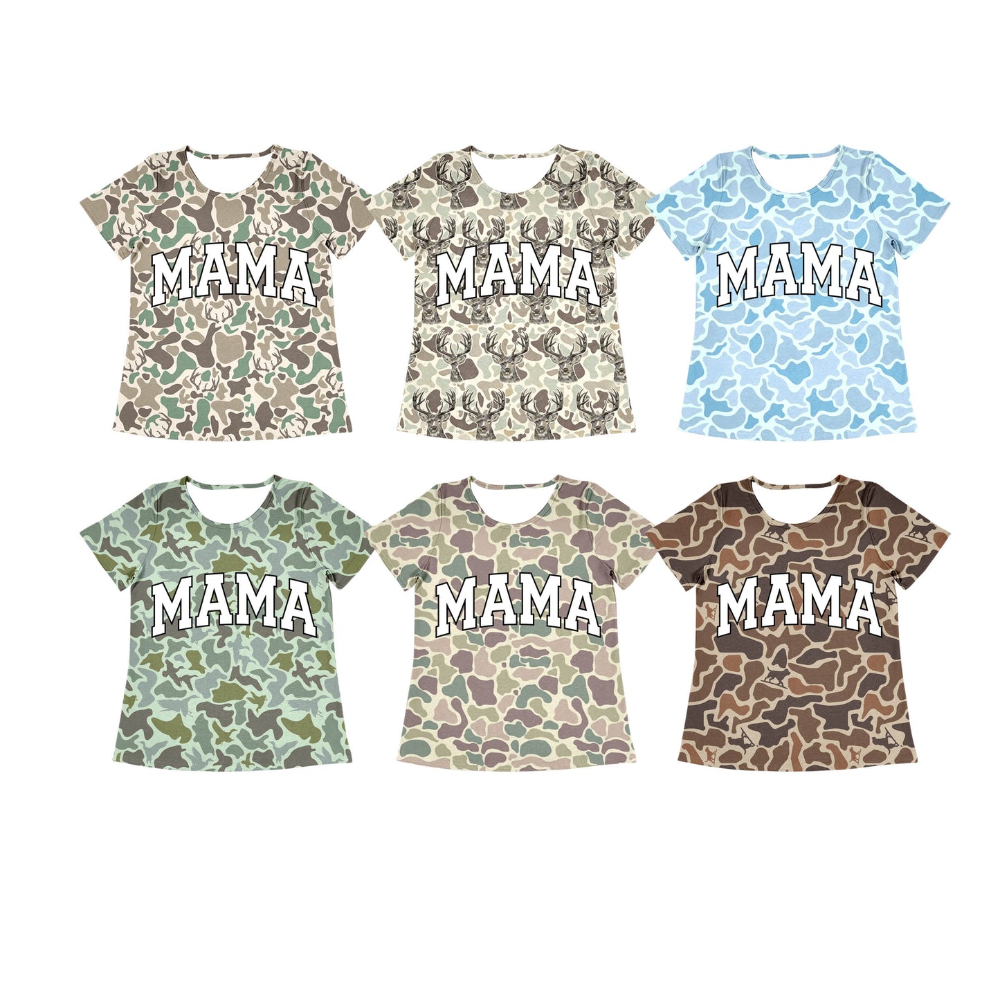 25.12.19 custom each style moq 5 eta 6-8week Sibling Sister MAMA adult clothes short sleeve tops 6 match design