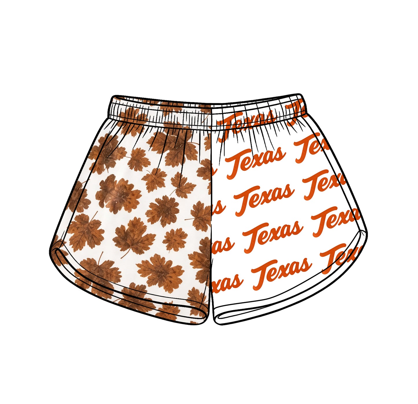 Custom moq 5 mix size milk silk summer teams Adult And Kids Patchwork Summer Casual Shorts