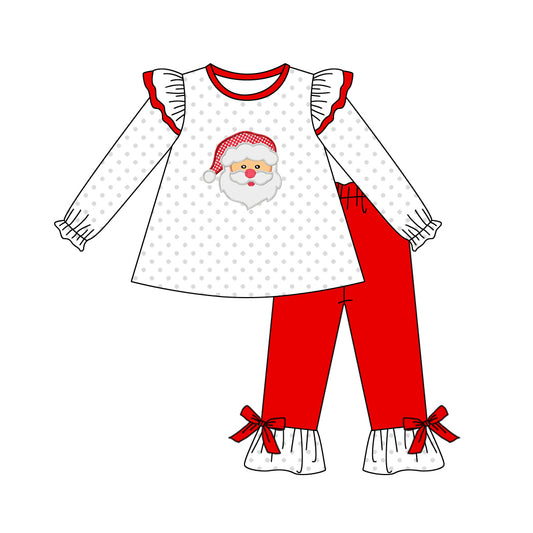 5.29 custom each style moq 5eta 4-5week Sibling Sister Christmas white girls outfits and baby romper match family design