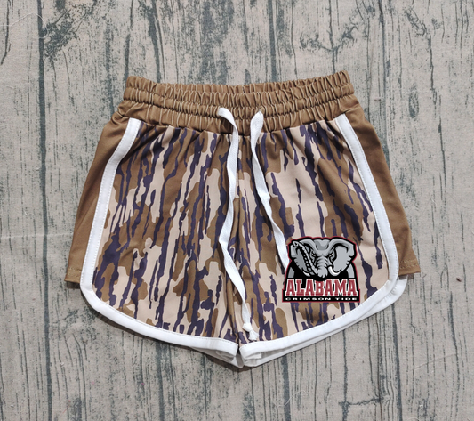 Custom moq 5 mix size milk silk baby kids clothes team camouflage summer shorts-25.11.20