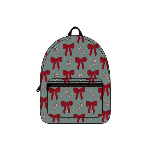 9.10 custom each style moq 5 eta 4-6weeks baby kids Christmas bow fashion backpack